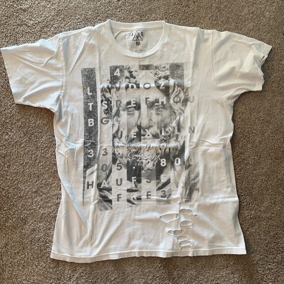 Distressed Greek God Tee Shirt - Picture 1 of 6